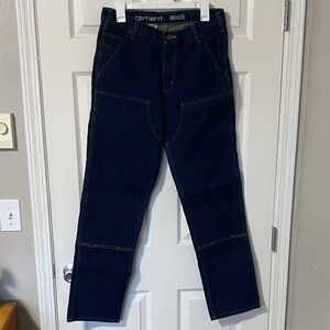 Carhartt Navy Blue Work Trousers